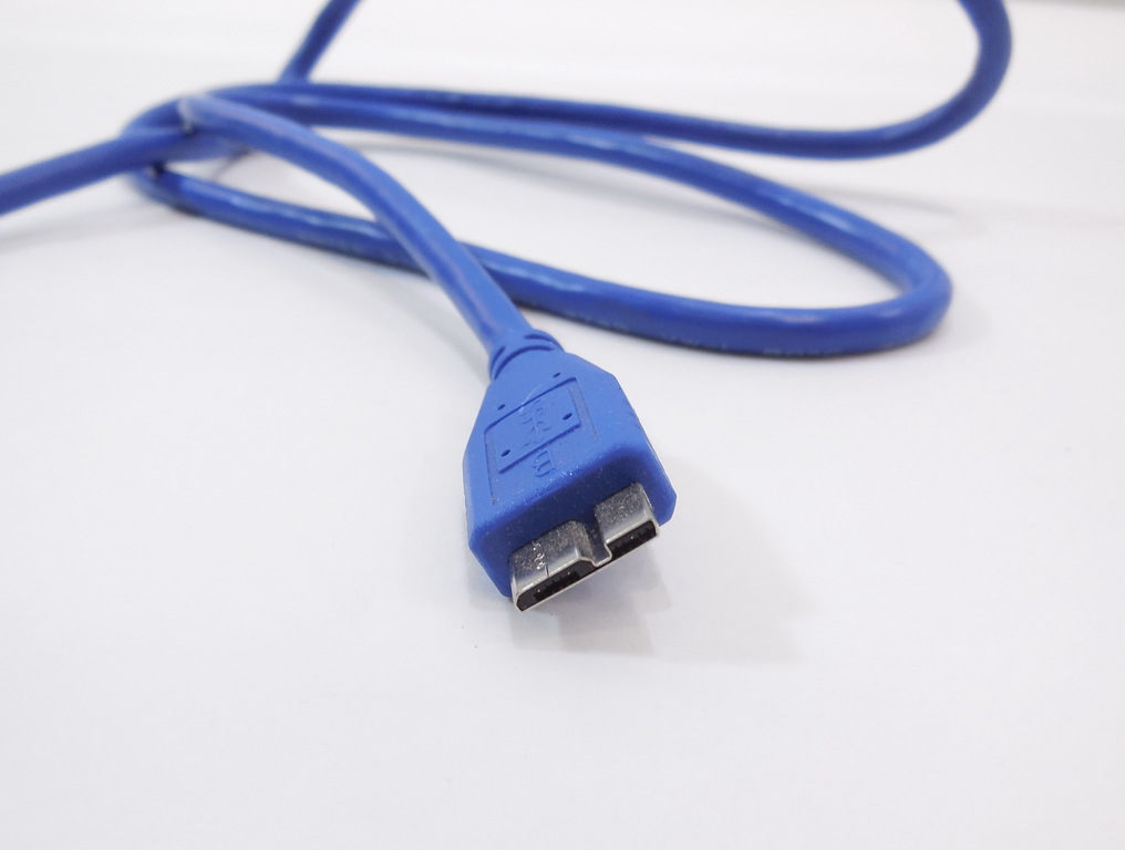 Кабель USB 3.0 Am-микро B синий — 1.8 метра - Pic n 42851