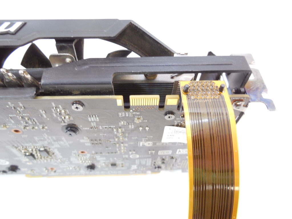 Flexible 8cm 80mm SLI Bridge PCI-E Cable Video Card Connector For ASUS - Pic n 42334