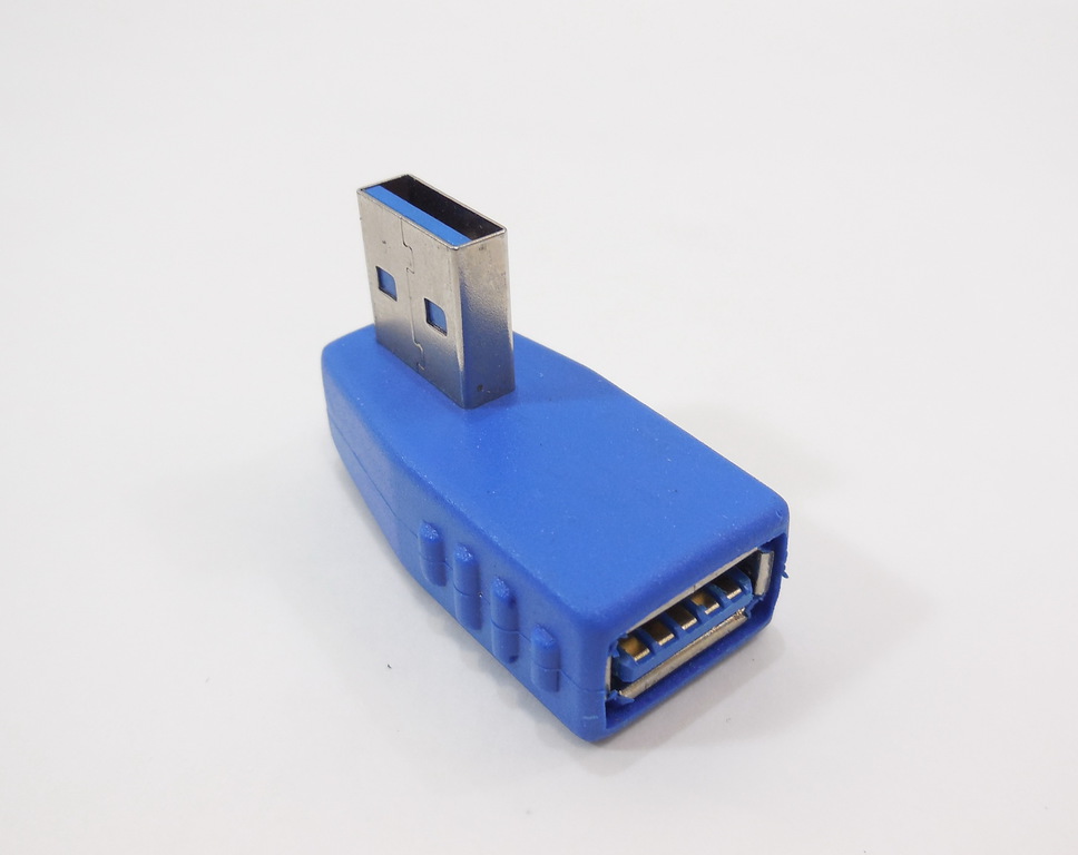 Угловой адаптер 90 градусов USB to USB версия 3.0 - Pic n 279438