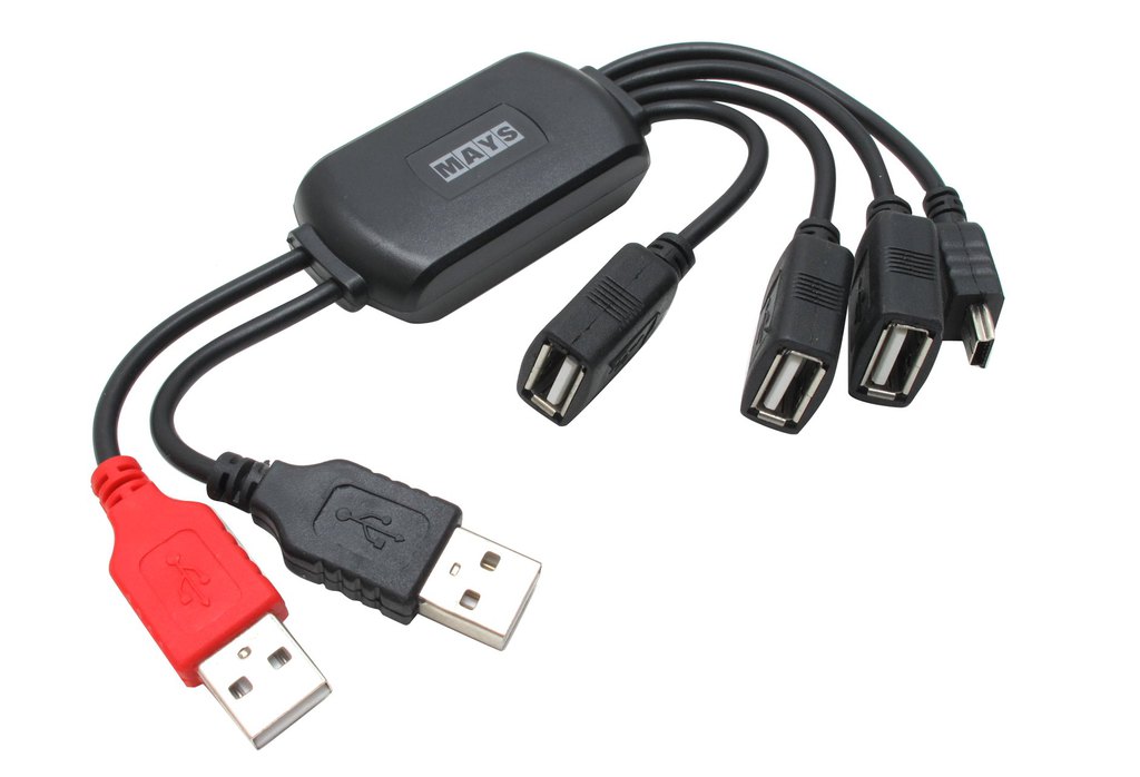 USB-хаб с выносными разъемами WSS-HU120  - Pic n 78614