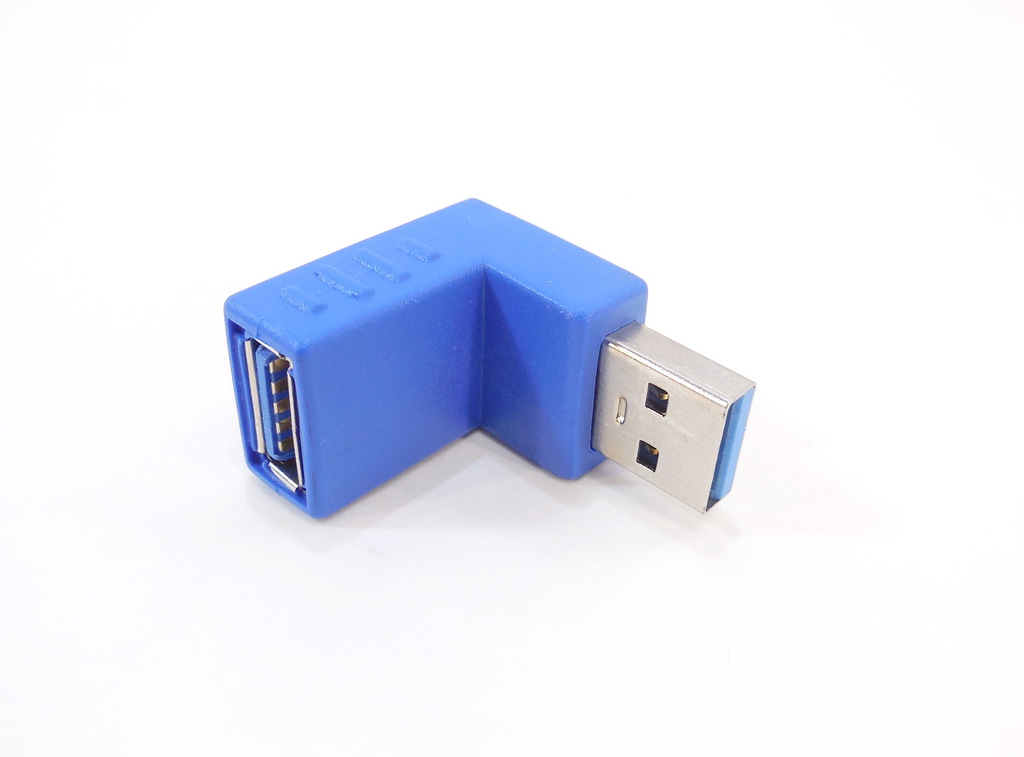Угловой адаптер 90 градусов USB 3.0 на USB 3.0  - Pic n 280420