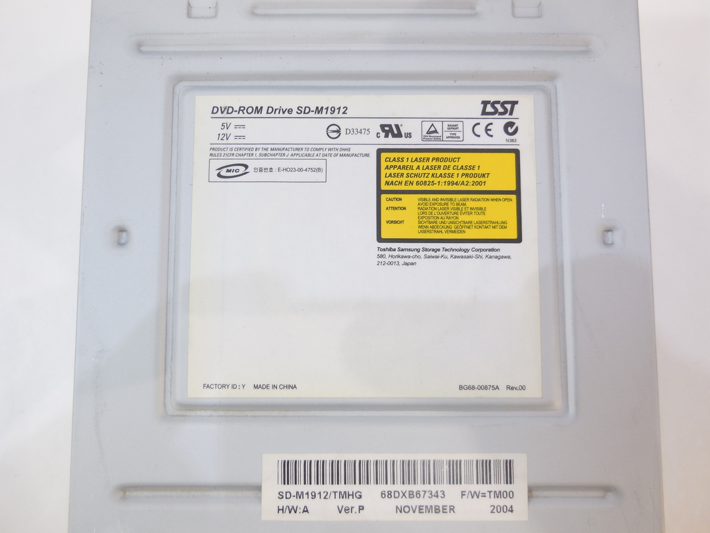 Оптический привод IDE DVD-ROM Toshiba SD-M1912 - Pic n 280726