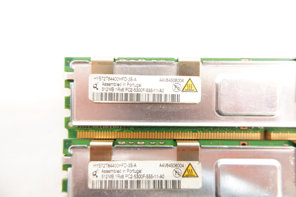 Серверная память Qimonda DDR2 ECC PC2 5300F 512MB - Pic n 281320