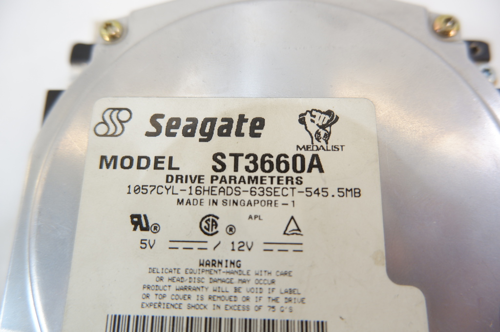Жесткий диск IDE 545.5Mb Seagate Medalist ST3660A - Pic n 282875