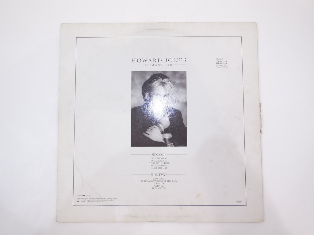 Пластинка Howard Jones — Humans Lib - Pic n 284686