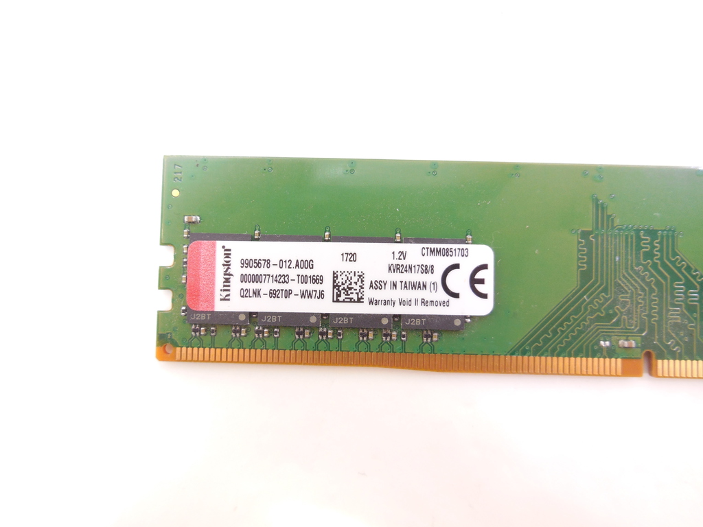 Оперативная память DDR4 8Gb Kingston - Pic n 285273