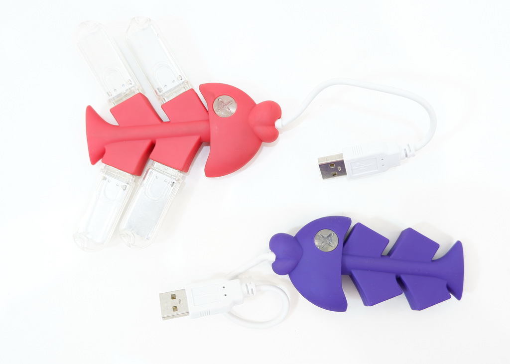 USB-хаб Рыбка 4хUSB 2.0  - Pic n 78587