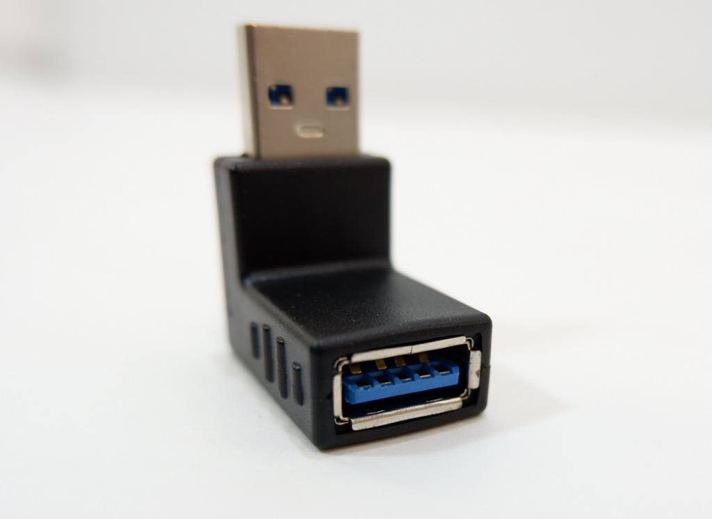 Угловой адаптер UP 90 градусов USB3.0 на USB3.0  - Pic n 286486