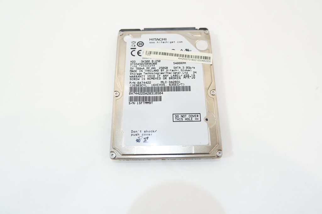 Жесткий диск 2.5" HDD SATA 250Gb Hitachi - Pic n 249774