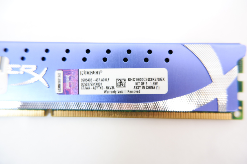 Оперативная память DDR3 8Gb Kingston KIT (2x4Gb) - Pic n 265208