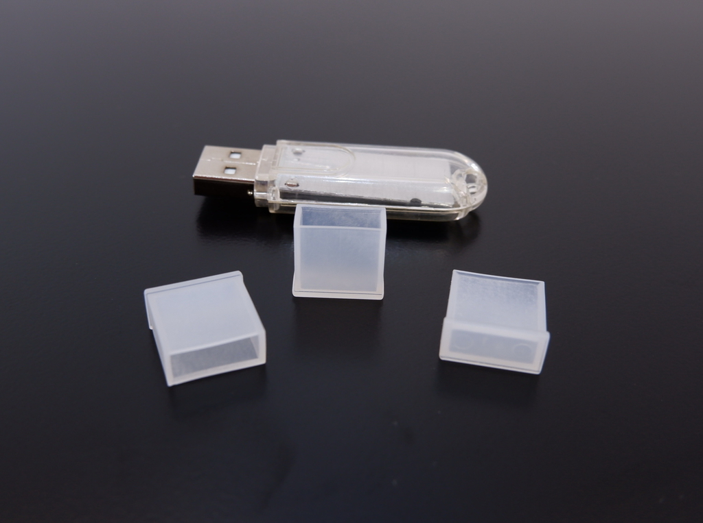 Универсальная крышка для флешки USB Колпачок Plastic USB Male Dust Plugs- Pic n 288584