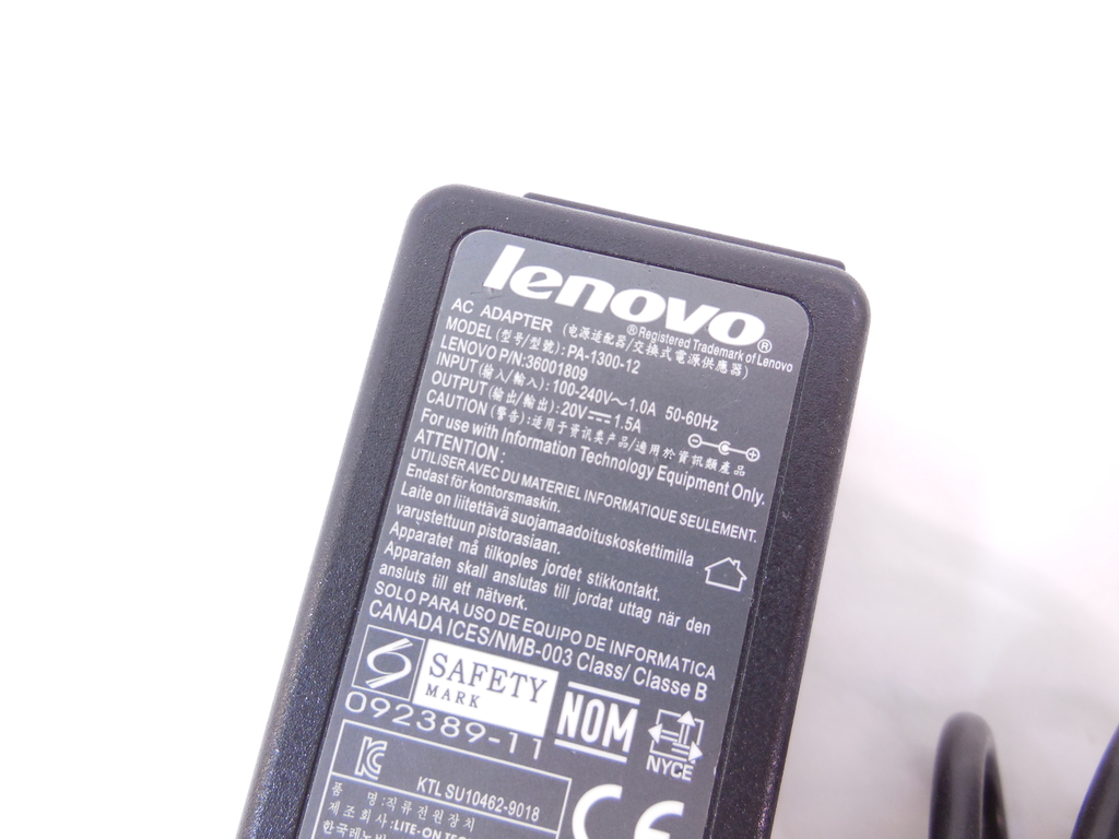 Зарядное устройство AC Adapter Lenovo - Pic n 289794