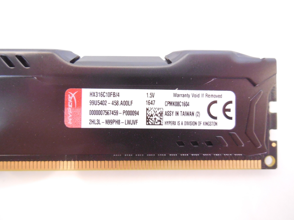 Оперативная память DDR3 4Gb HyperX  - Pic n 289914
