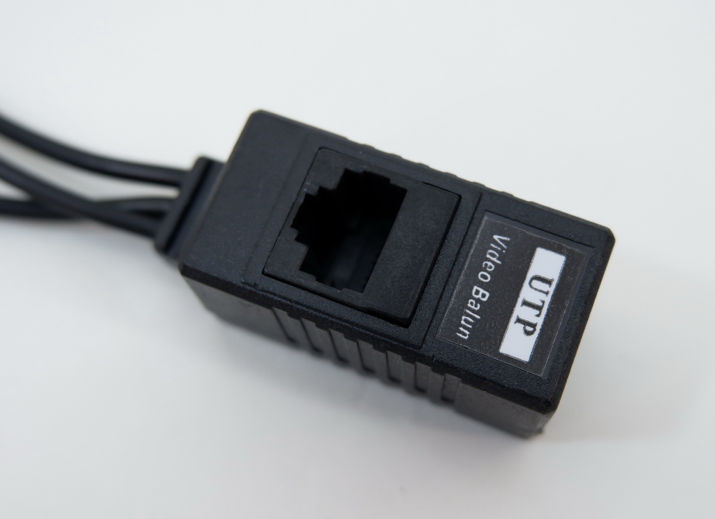 BNC-RJ45 конвертер с аудио для видеокамер (2шт.) - Pic n 290777