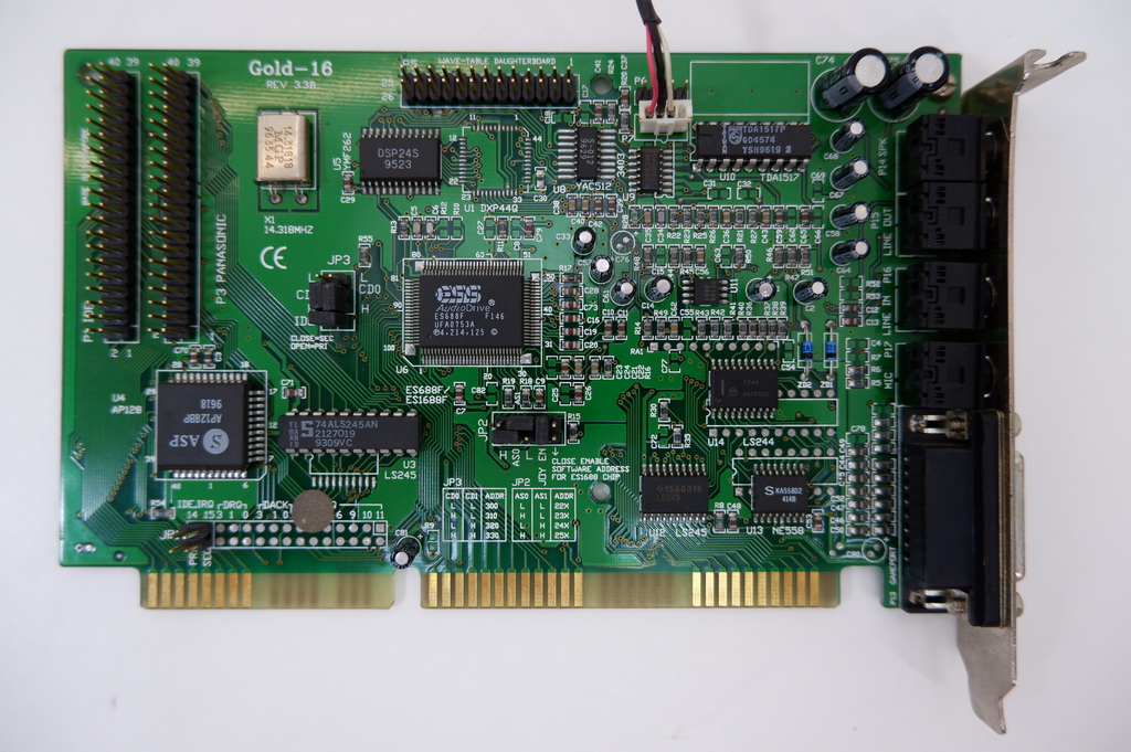 Звуковая карта ISA Sound Vision Gold-16 ESS  - Pic n 291034