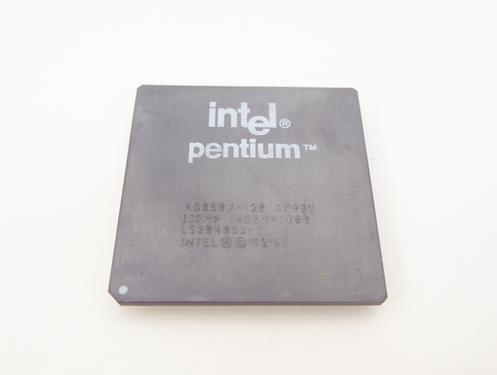 Процессор INTEL PENTIUM SX994 120 МГц Socket 7 - Pic n 291595
