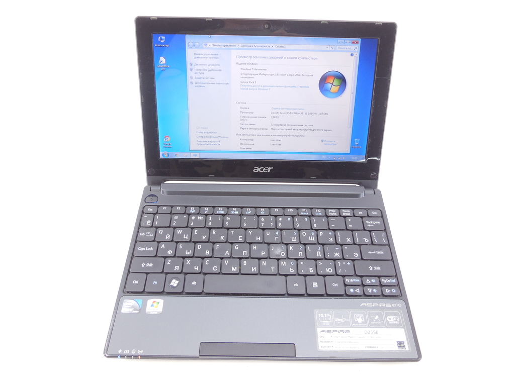 Нетбук Acer Aspire One D255E-13DQkk - Pic n 291771