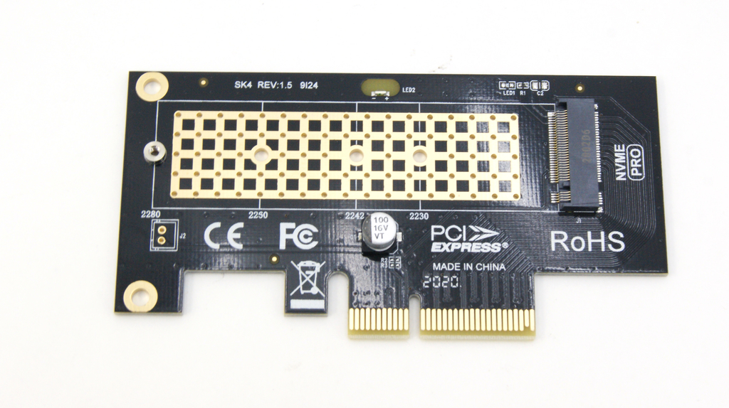 Адаптер AMPCOM M.2 NVME для PCI-E 3.0 - Pic n 291776