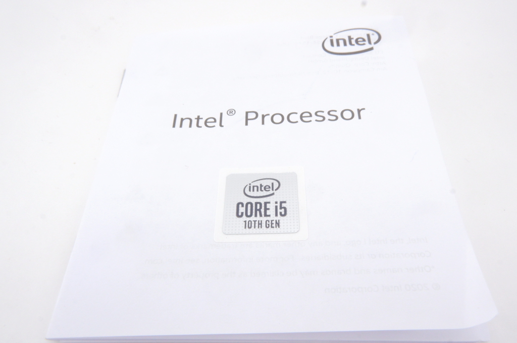 Коробка от процессора Intel Core i5-10600 SRH37 - Pic n 291887