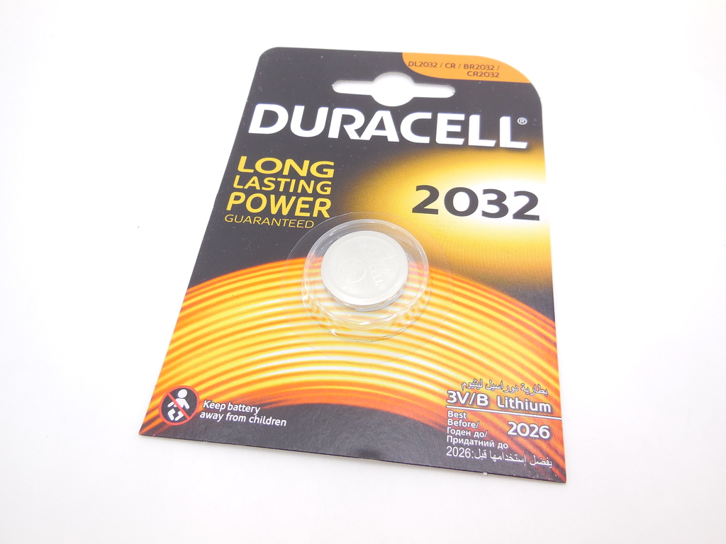 Батарейка лит. CR2032 Duracell - Pic n 291997