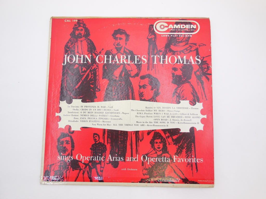 Пластинка John Charles Thomas - Pic n 292928
