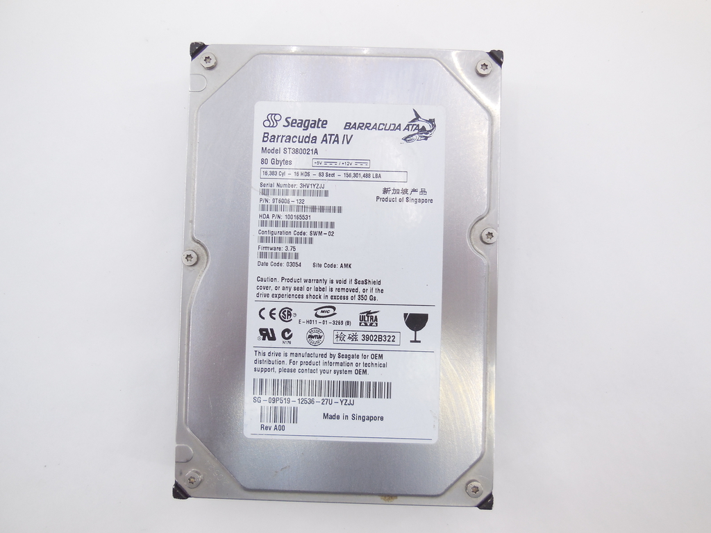 Жёсткий диск IDE Seagate ST380021A 80Gb - Pic n 293761