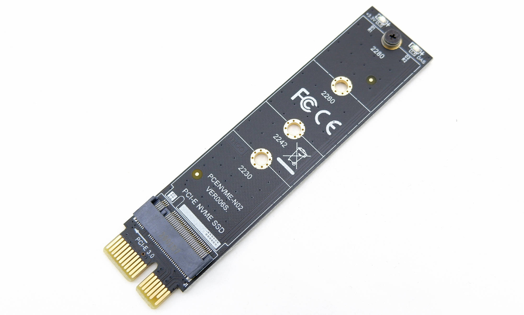 Адаптер NVMe M.2 SSD на PCI-E x1 - Pic n 294079