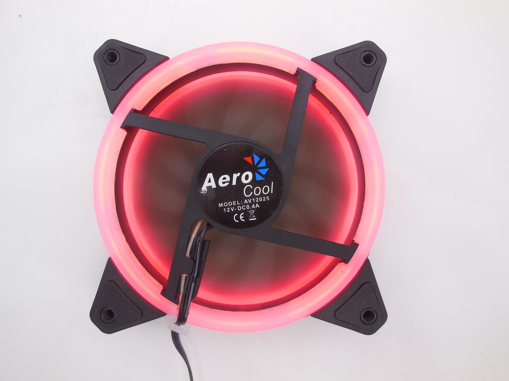 Вентилятор AeroCool Rev Red красная подсветка Ring - Pic n 294107