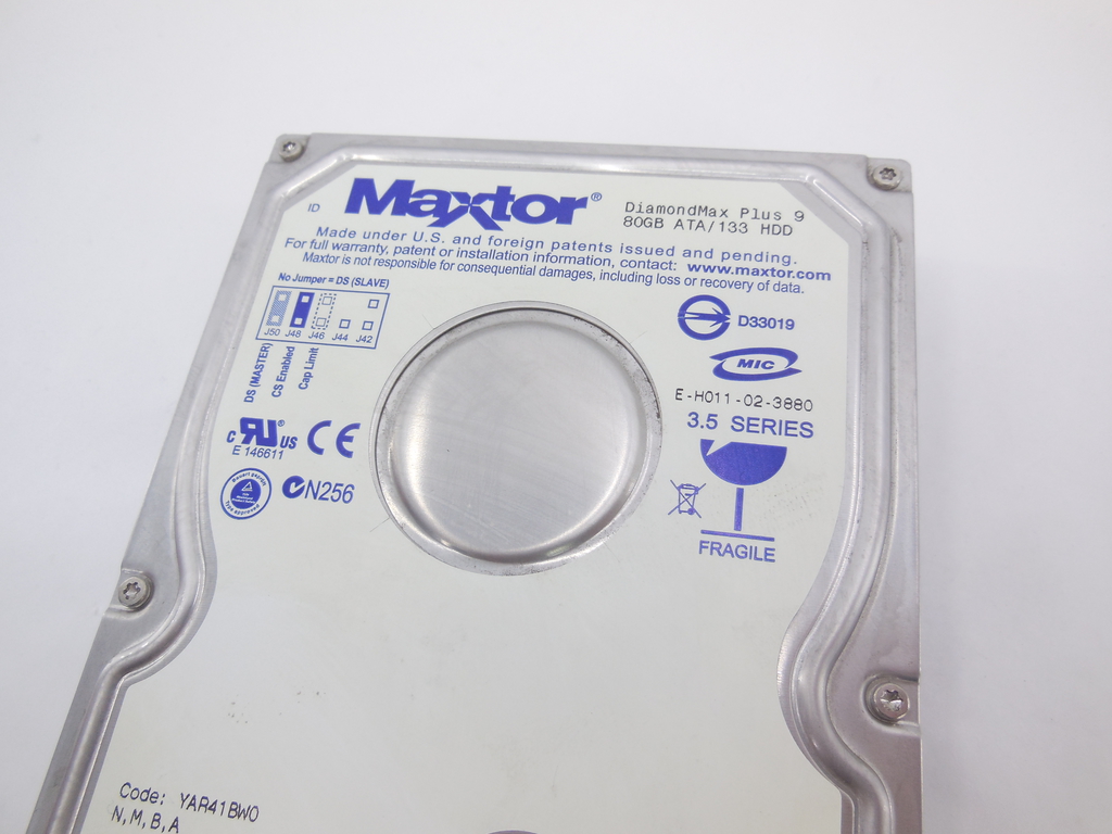 HDD IDE Maxtor DiamondMAX Plus 9 6Y080L0 (80GB) - Pic n 294163