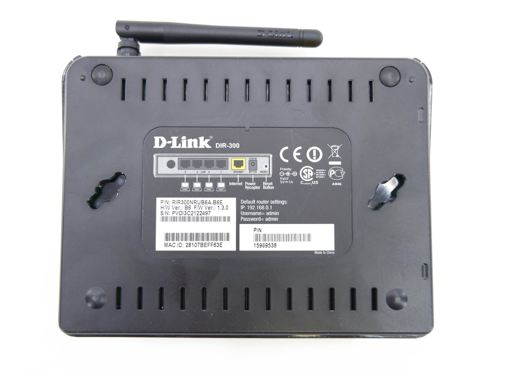Wi-Fi роутер D-link DIR-300 B6E - Pic n 294546