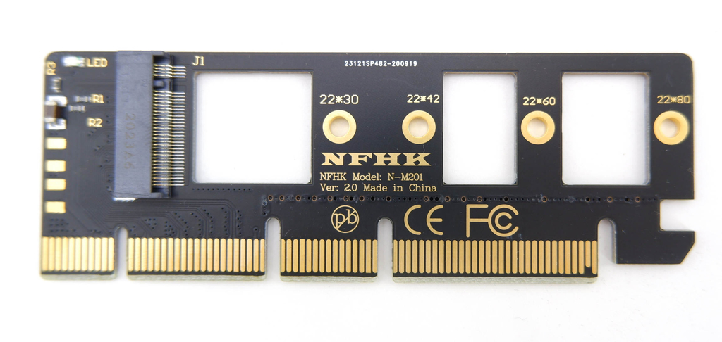 Внутренний адаптер M.2 NVME на PCI-E x4/x8/x16 - Pic n 295065