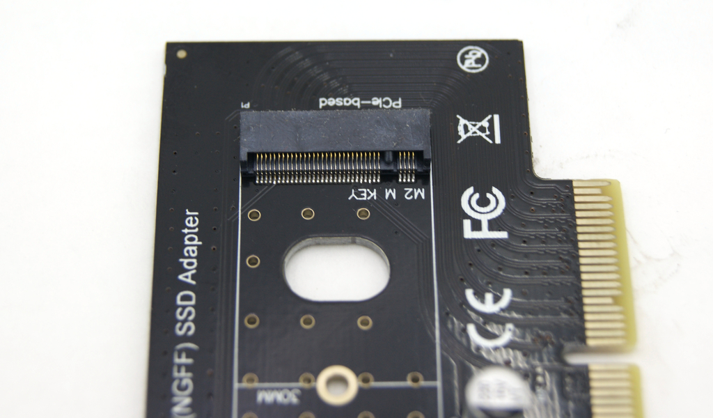 Адаптер NGFF (M.2) NVMe на PCI-E x4 - Pic n 295270