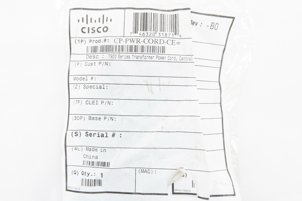Кабель Питания Cisco C13 To Euro 72-0460 2,4м - Pic n 295908