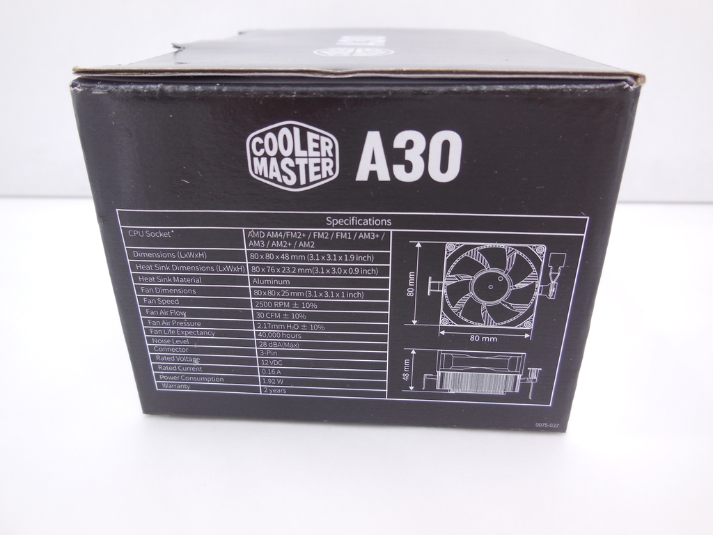 Кулер Cooler Master A30 AM4, FM2, AM3, AM2 - Pic n 296013