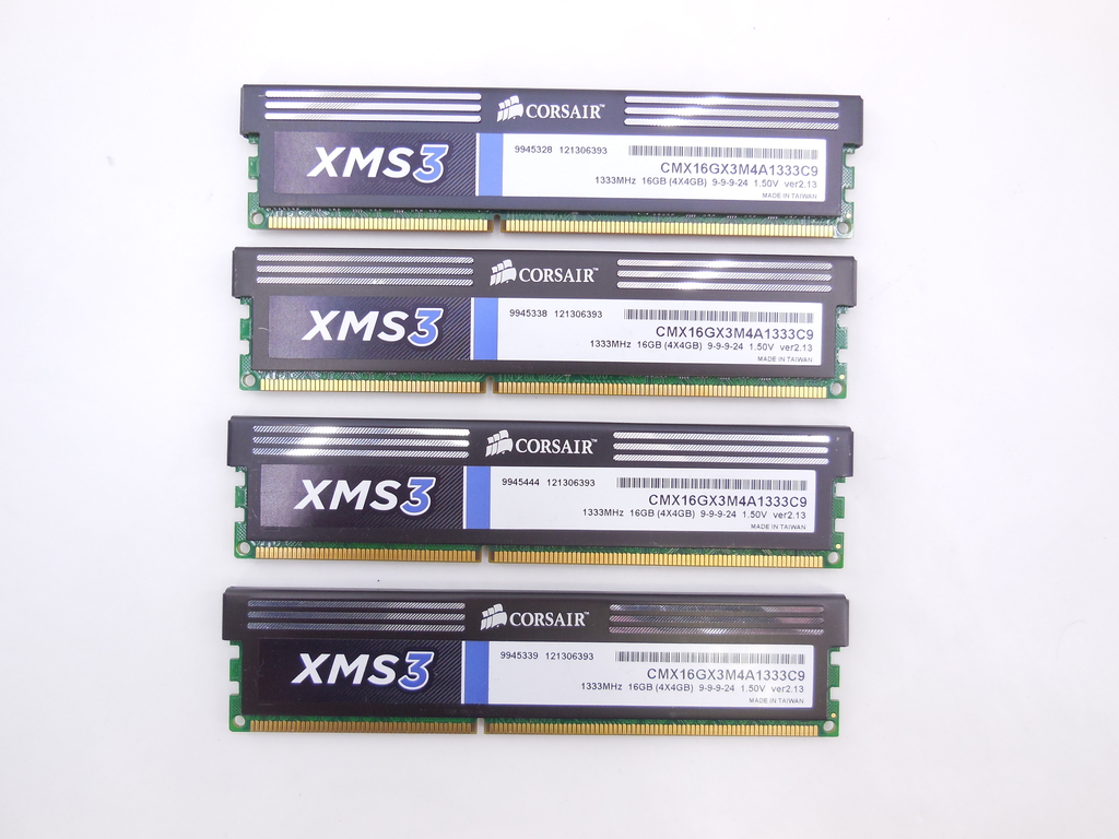 Оперативная память DDR3 16Gb Corsair KIT 4x4Gb - Pic n 296384