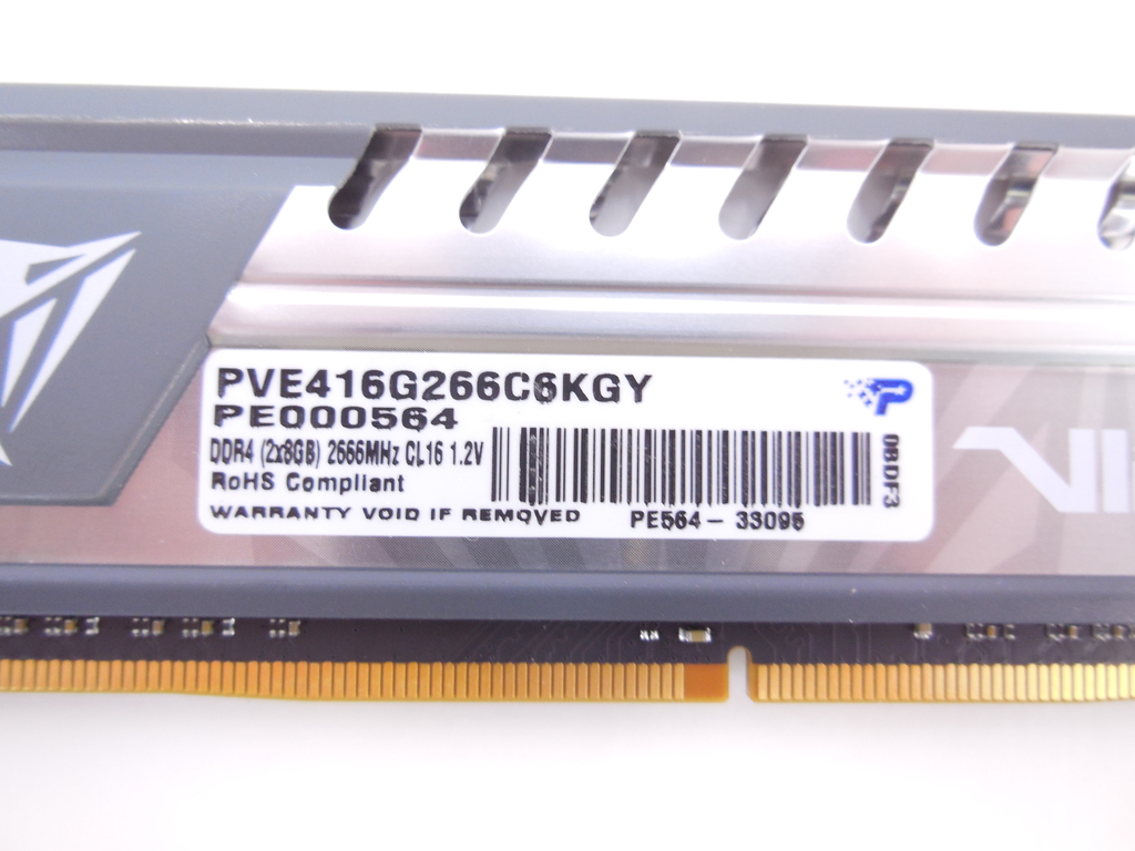 Оперативная память DDR4 8Gb Patriot VIPER ELITE - Pic n 296725