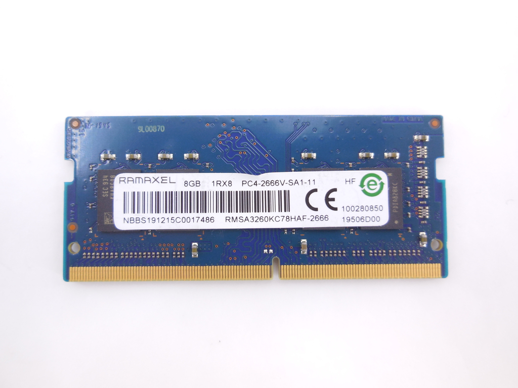 Оперативная память SODIMM DDR4 8GB Ramaxel - Pic n 296818