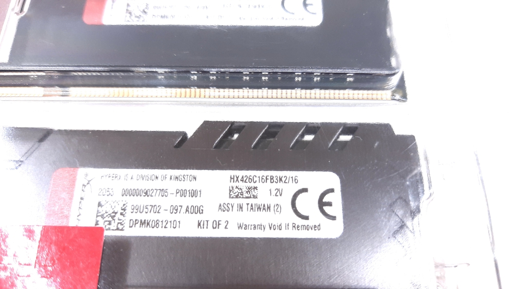 DDR4 16GB (2x8GB) HyperX HX426C16 PC21300 комплект - Pic n 296881