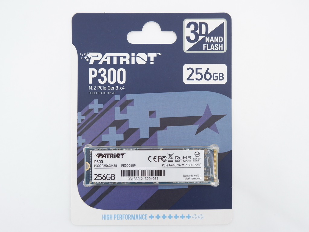P300 P300P256GM28 PATRIOT 814914026519 SSD жесткий диск 256GB M.2 2280 M Key PATRIOT - Pic n 296964