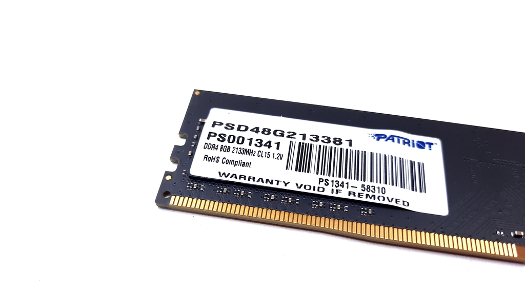 Модуль памяти DDR4 8Gb PC4-17000 (2133MHz) Patriot - Pic n 297017