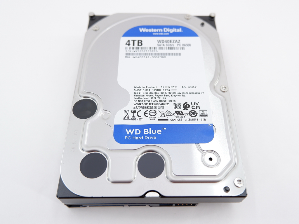 Жесткий диск WD40EZAZ-00SF3B0 Western Digital Blue 4 - Pic n 297076