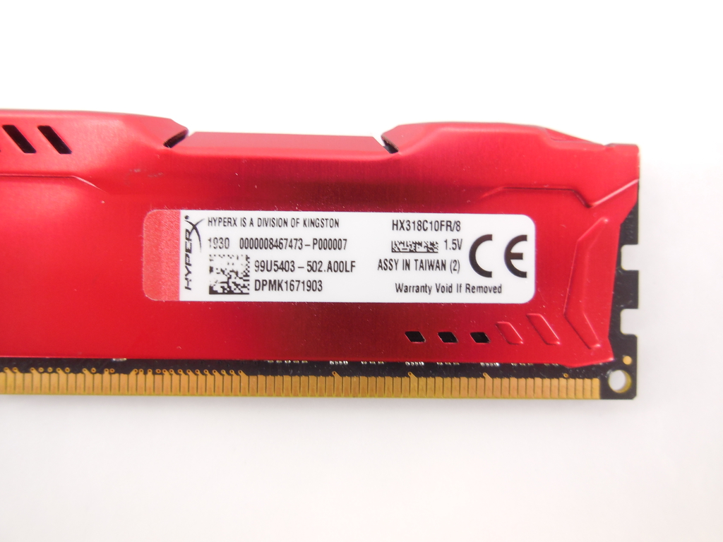 Оперативная память DDR3 8Gb HyperX Fury 1866 МГц - Pic n 297251