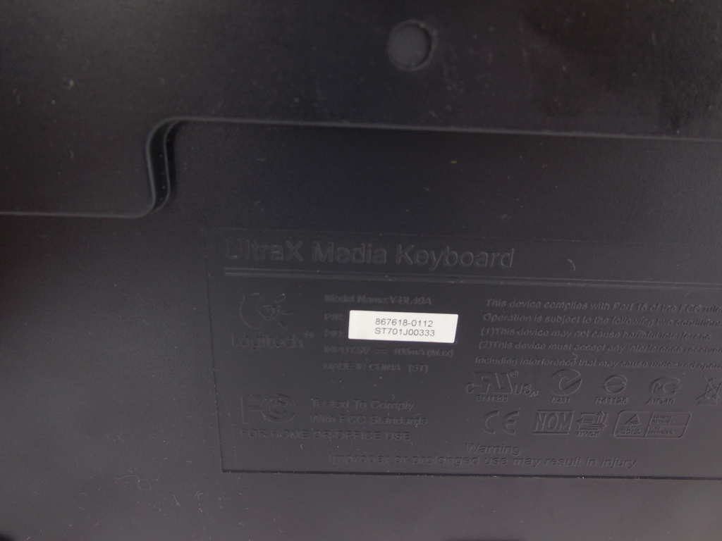 Клавиатура USB Logitech UltraX Premium - Pic n 297275