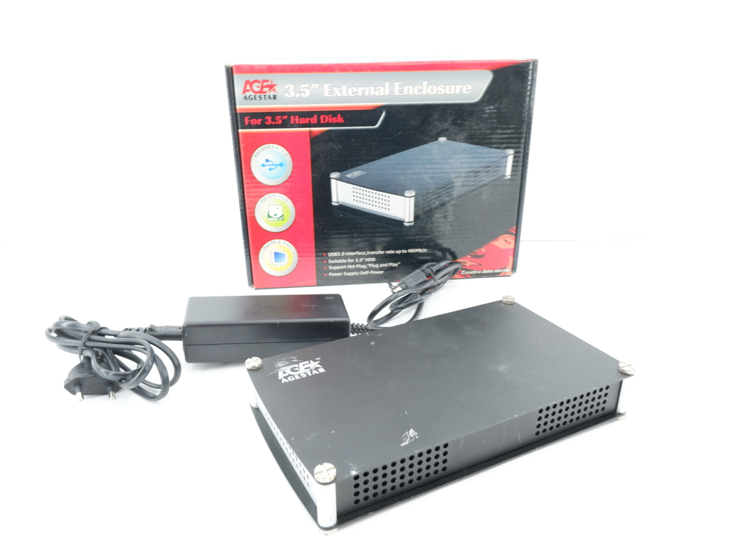 USB 3.5" Внешний бокс для SATA HDD Agestar SU - Pic n 297423
