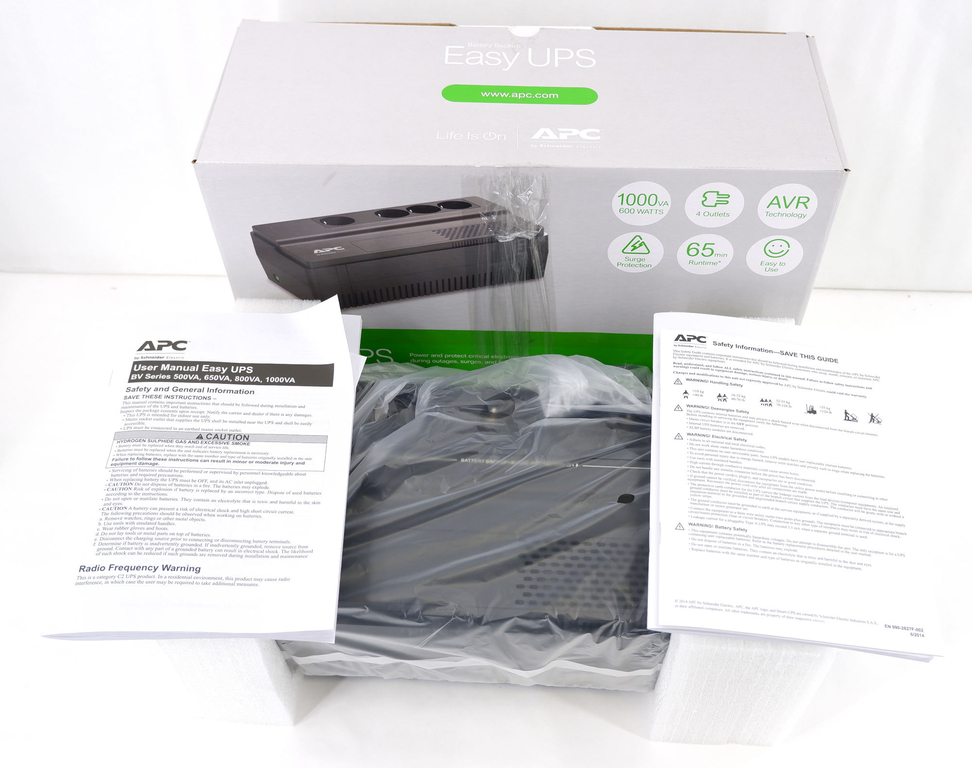 ИБП APC EASY UPS BV1000I-GR Schuko - Pic n 299475