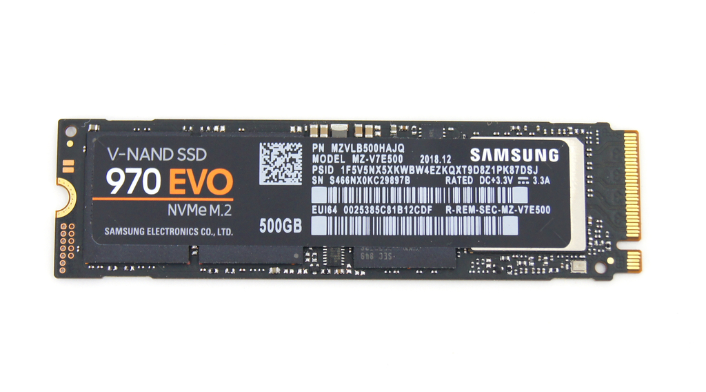 Накопитель SSD M.2 NVMe 500GB Samsung 970 EVO - Pic n 299602