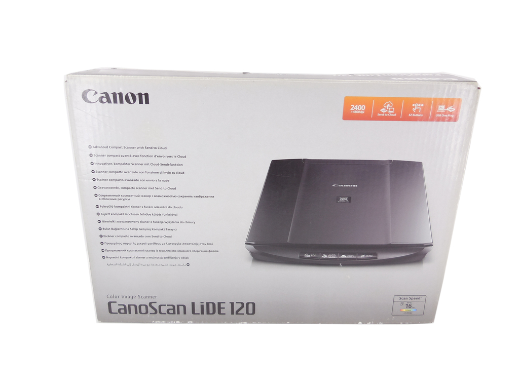 Сканер Canon CANOSCAN lide 120. Сканер Canon lide 120.