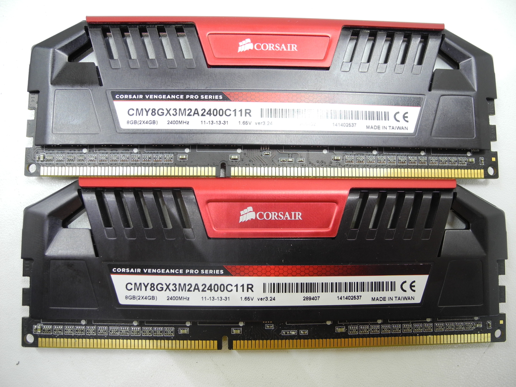 Комплект DDR3 8GB Corsair CMY8GX3M2A2400C11R - Pic n 300761