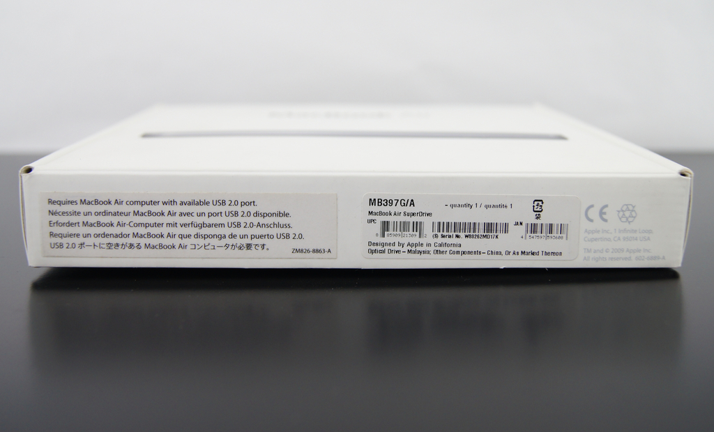 Внешний привод USB DVD-RW Apple SuperDrive A1270 - Pic n 301023