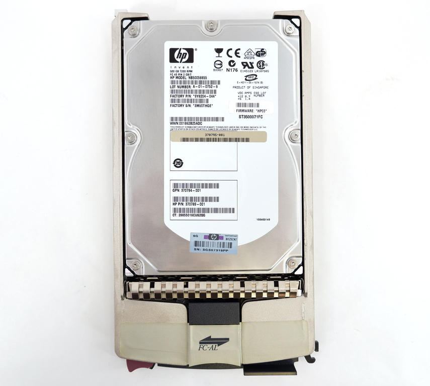 Жесткий диск Fibre Channel 500GB HP NB50058855 - Pic n 301086